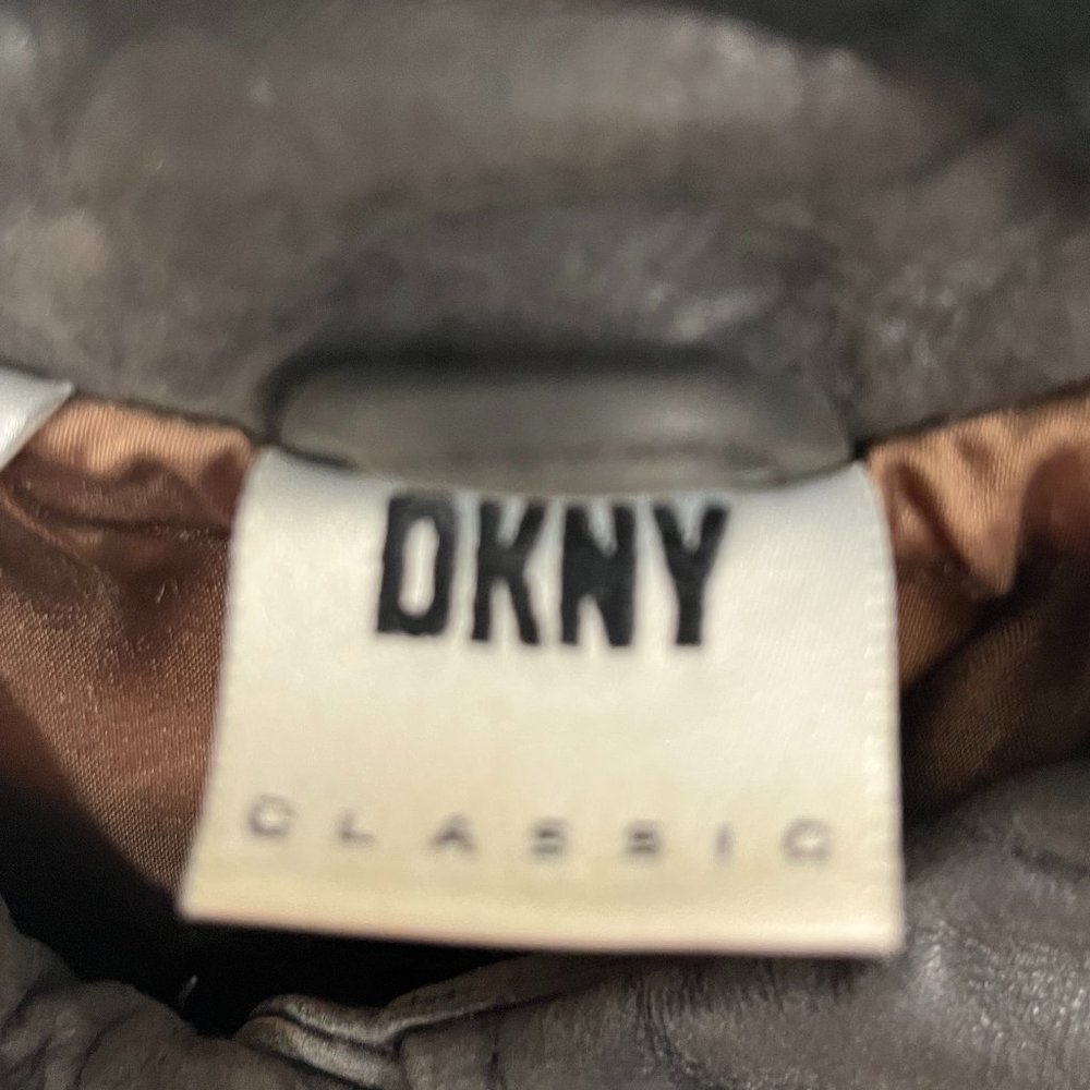 Dkny Leather Jacket - image 3